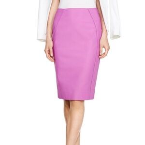 Vibrant WHBM Purple Pencil Skirt